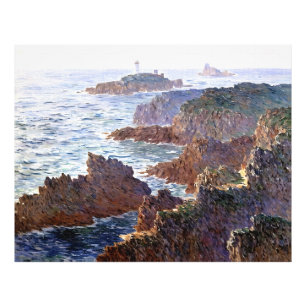 Felsen in Belle-Isle, Port-Domois Fotodruck