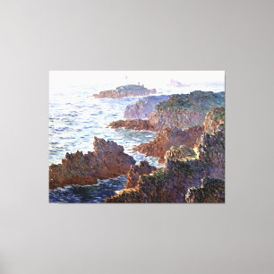 Felsen in Belle-Isle, Port-Domois Leinwanddruck