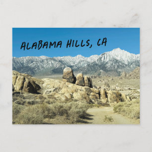 Felsen in den Alabama-Hügeln Postkarte
