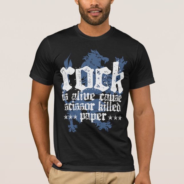 Felsen ist lebendig T-Shirt (Vorderseite)