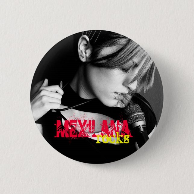 Felsen-Knopf Button (Vorderseite)