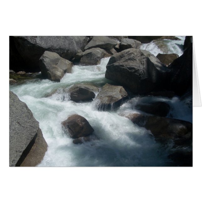 Felsen - Merced River (Vorderseite (Horizontal))