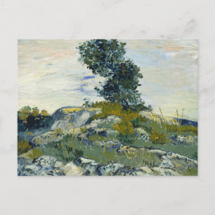 Felsen mit Eiche, Van Gogh Ölmalerei Postkarte