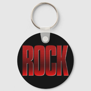 FELSEN. Musiklegende. Klassisch. Stark. Südlich Schlüsselanhänger