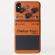 Felsen-orange Verzerrungs-Pedal