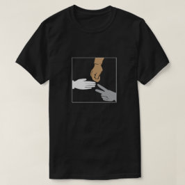 Felsen-Papierschere-Hände T-Shirt