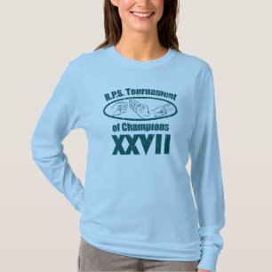 Felsen-Papierschere-Turnier der Champions T-Shirt