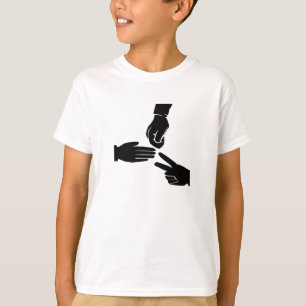 Felsen-Papierscheren T-Shirt