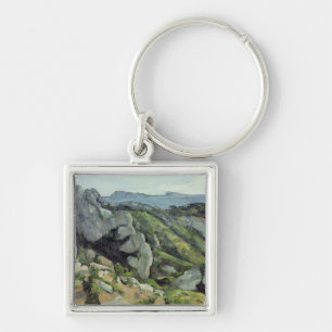 Felsen Pauls Cezanne   bei L'Estaque, 1879-82 Schlüsselanhänger