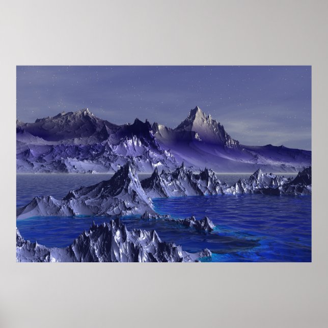 Felsen Poster (Vorne)