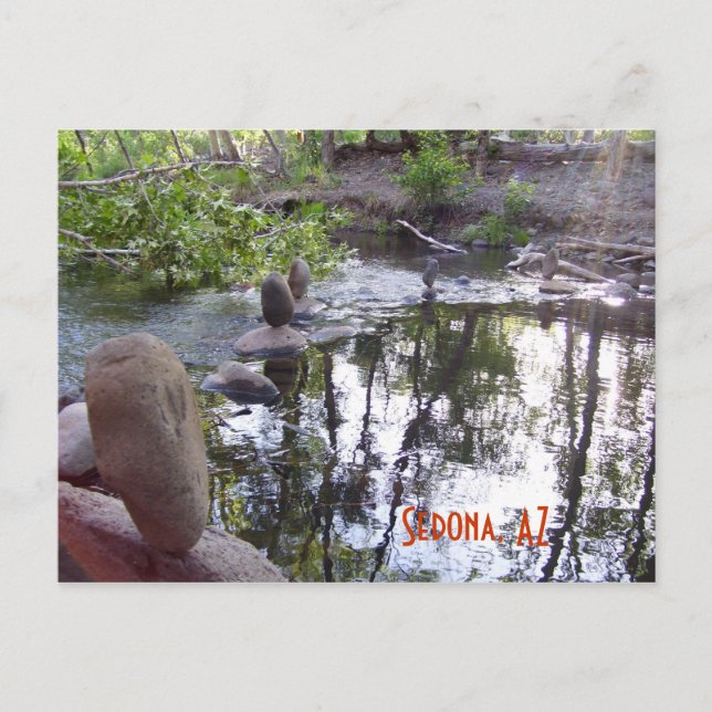 Felsen-Schrein Postkarte (Vorderseite)