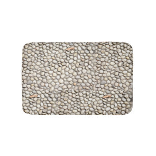Felsen Steinkobblestone Naturfotos Badematte