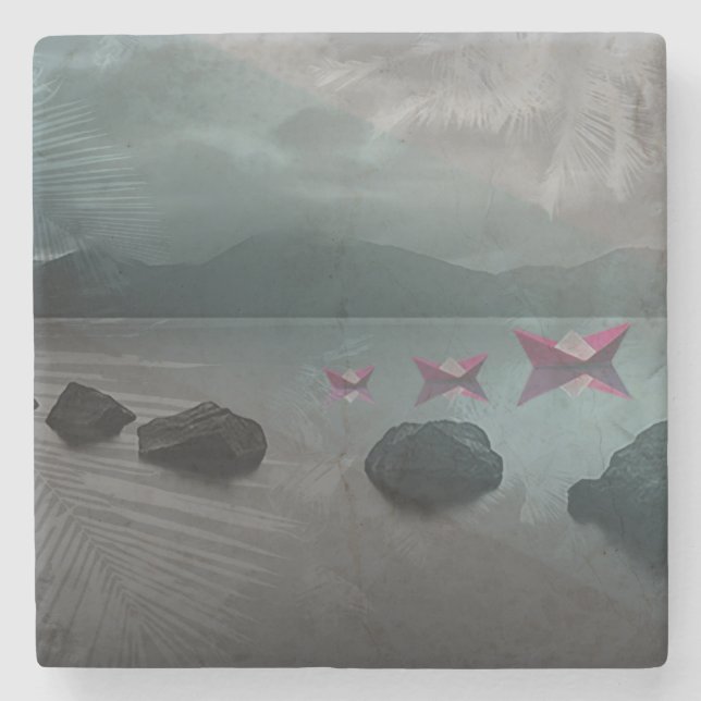 Felsen Steinuntersetzer (Vorderseite)