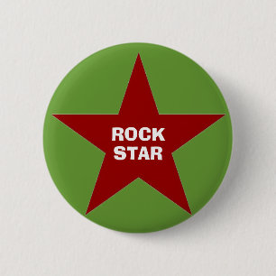 "Felsen-Stern-" Button-hinterer Knopf Button