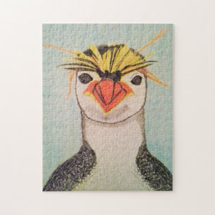 Felsen-Trichter-Pinguin-Puzzle Puzzle