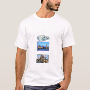 Felsen über London, Felsen auf Chicago T-Shirt