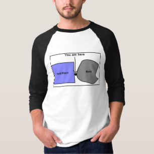 Felsen und ein harter Platz T-Shirt