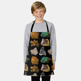 Felsen und Mineralien Naturfotografie Rockhound Schürze