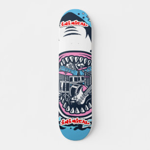 Felsen und Roll Shark Skateboard