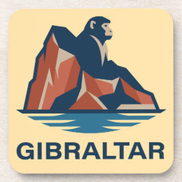 Felsen von Gibraltar Getränkeuntersetzer