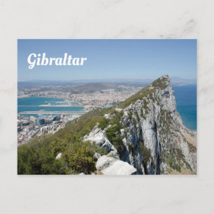 Felsen von Gibraltar Postkarte