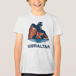 Felsen von Gibraltar Tri-Blend Shirt