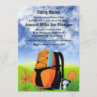 Felsen wandern - Einladung