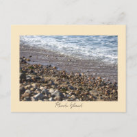 Felsen Wellen Rhode Island Postkarte