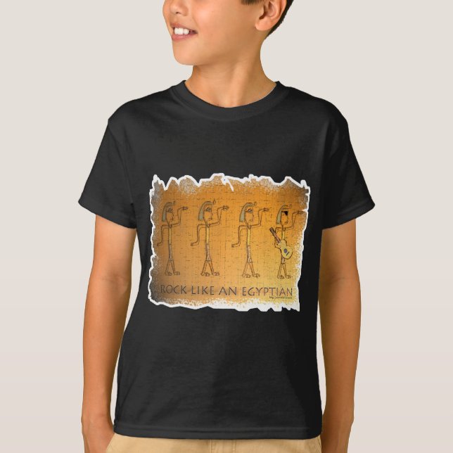 Felsen wie ein Ägypter T-Shirt (Vorderseite)