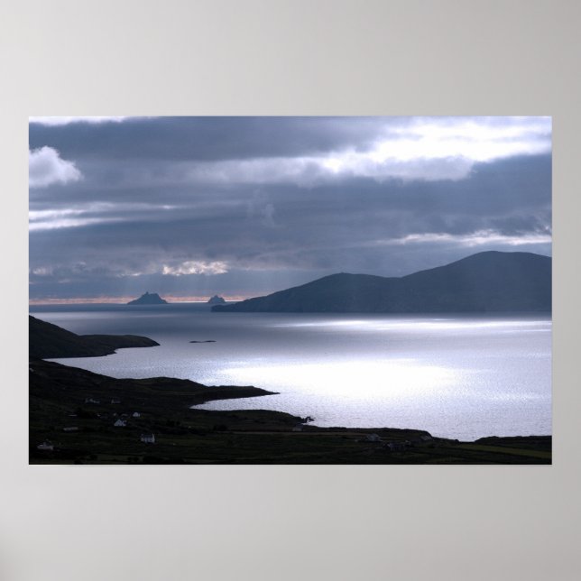 Felsenansicht Poster (Vorne)