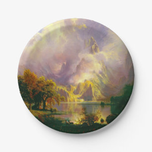 Felsengebirge Pappteller