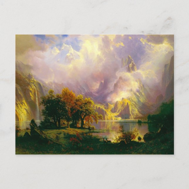 Felsengebirge Postkarte (Vorderseite)