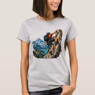 Felsenkletter-Abenteuer für Bergsteiger T-Shirt