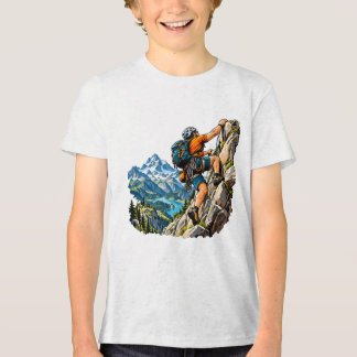 Felsenkletter-Abenteuer für Bergsteiger Tri-Blend Shirt