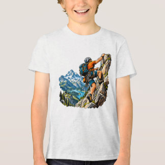 Felsenkletter-Abenteuer für Bergsteiger Tri-Blend Shirt