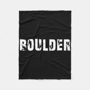 Felsenkletterer Berg Outdoor Boulder Fleecedecke