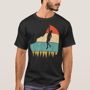 Felsenklettern Bergsteiger Felsenklettern Klettern T-Shirt