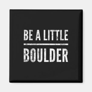 Felsenklettern Bouldering Abgenutzt Wandergeschenk Magnet