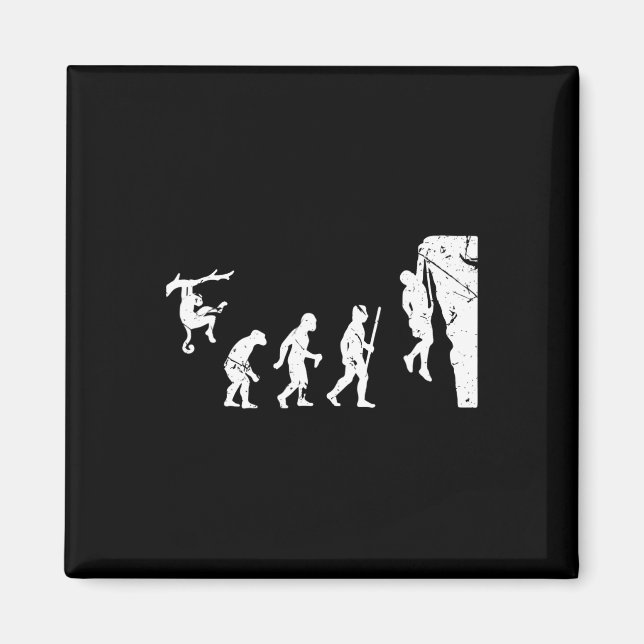 Felsenklettern Kletterer Evolution Bouldern  Magnet (Vorne)