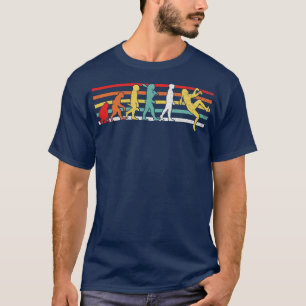 Felsenkletternder Kletterer T-Shirt
