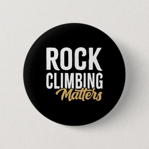 Felsenkletterprobleme Vintage-Felskletterer Button