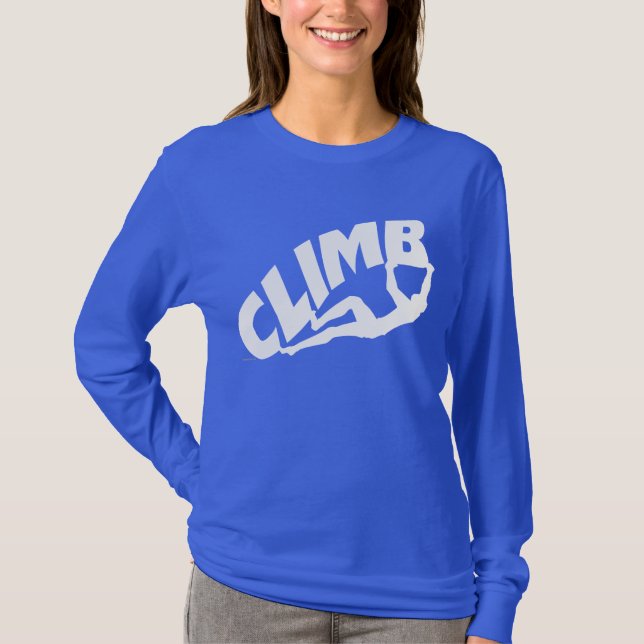 Felsenkletterwand T-Shirt (Vorderseite)
