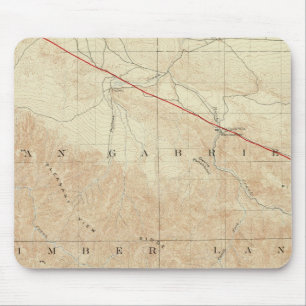 Felsenkreuz Quadrangat mit San Andreas Rift Mousepad