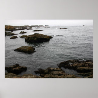 Felsenküste Poster