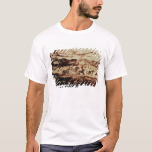 Felsenmalerei einer Springenkuh T-Shirt