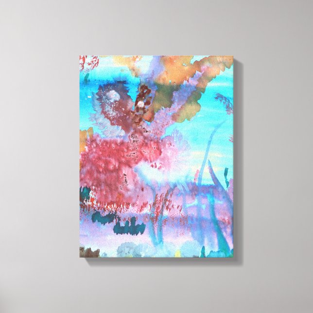 Felsenpool. Leinwanddruck (Vorderseite)