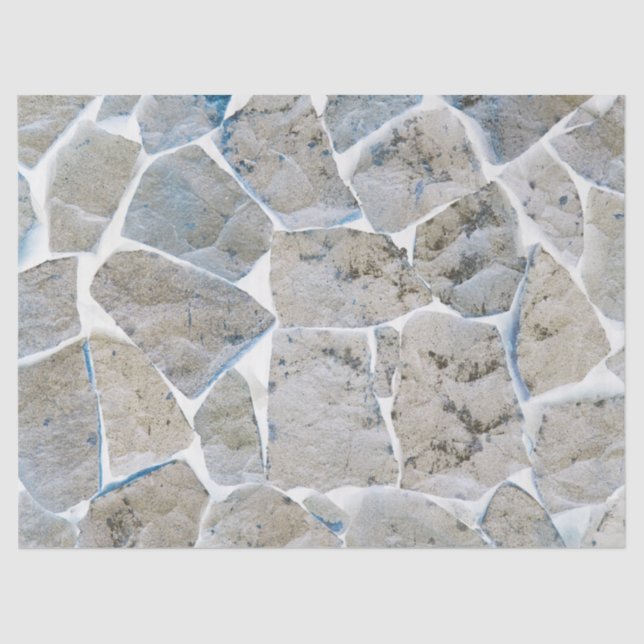 Felsenwand umgedreht seidenpapier (Vorderseite)