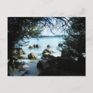 Felsformation in der Grotto Bay Postkarte