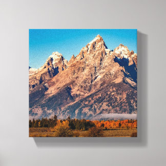 Felsgebirgsbild auf Leinwand
