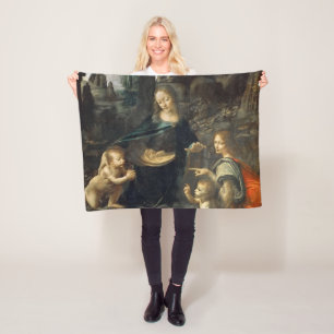 Felsgrottenmadonna, Leonardo da Vinci Fleecedecke